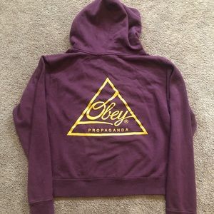 Obey Large Pullover Hoodie